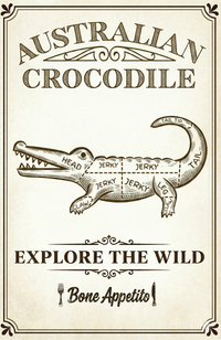 Crocodile Tail Tip